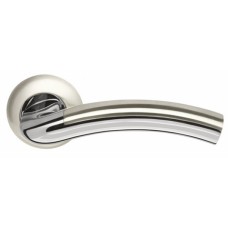 Ручка раздельная Libra LD27-1SN/CP-3 (матовый никель/хром) TECH (кв. 8х140)