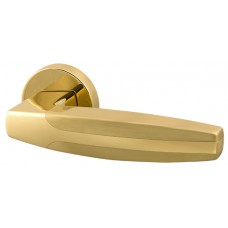 Дверная ручка Armadillo ARC URB2 GOLD-24/SGOLD-24 (золото 24К/мат золото 24К)