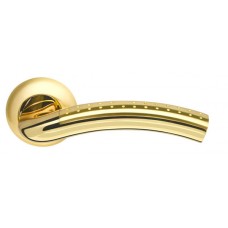 Ручка раздельная Libra LD26-1SG/GP-4 (матовое золото/золото)